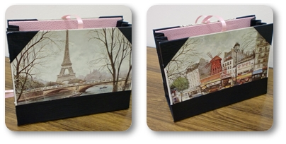 Iさんジャバラカードケース（パリ）