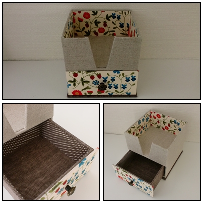 ひきだし付メモボックス